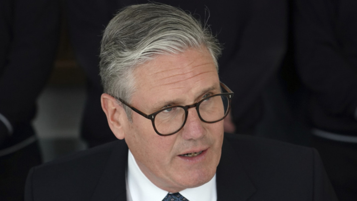 Британският премиер Киър Стармър.