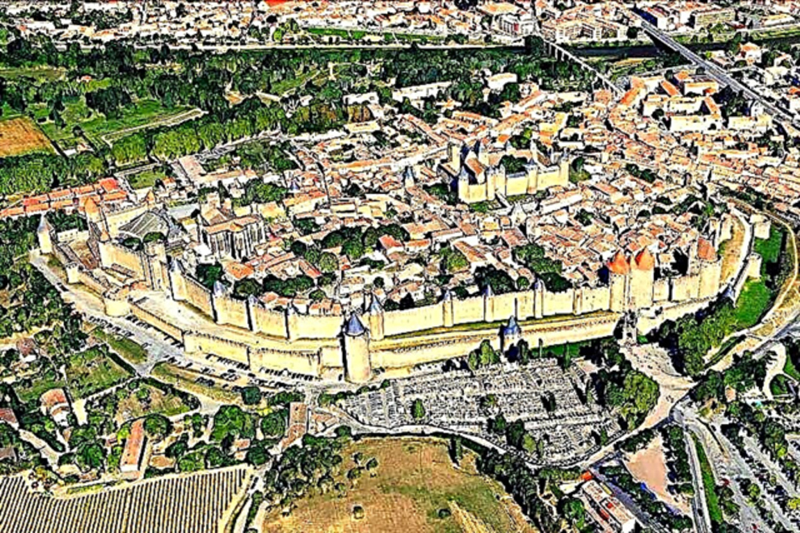 Градът с най-дългите крепостни стени в Европа