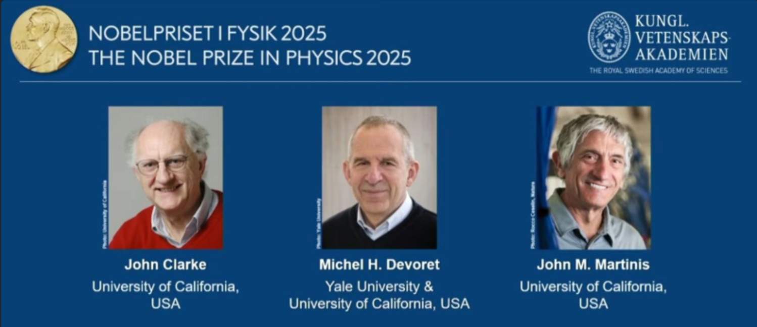 Квантовата физика достига видимия свят – трима американци с Нобел за 2025 г.