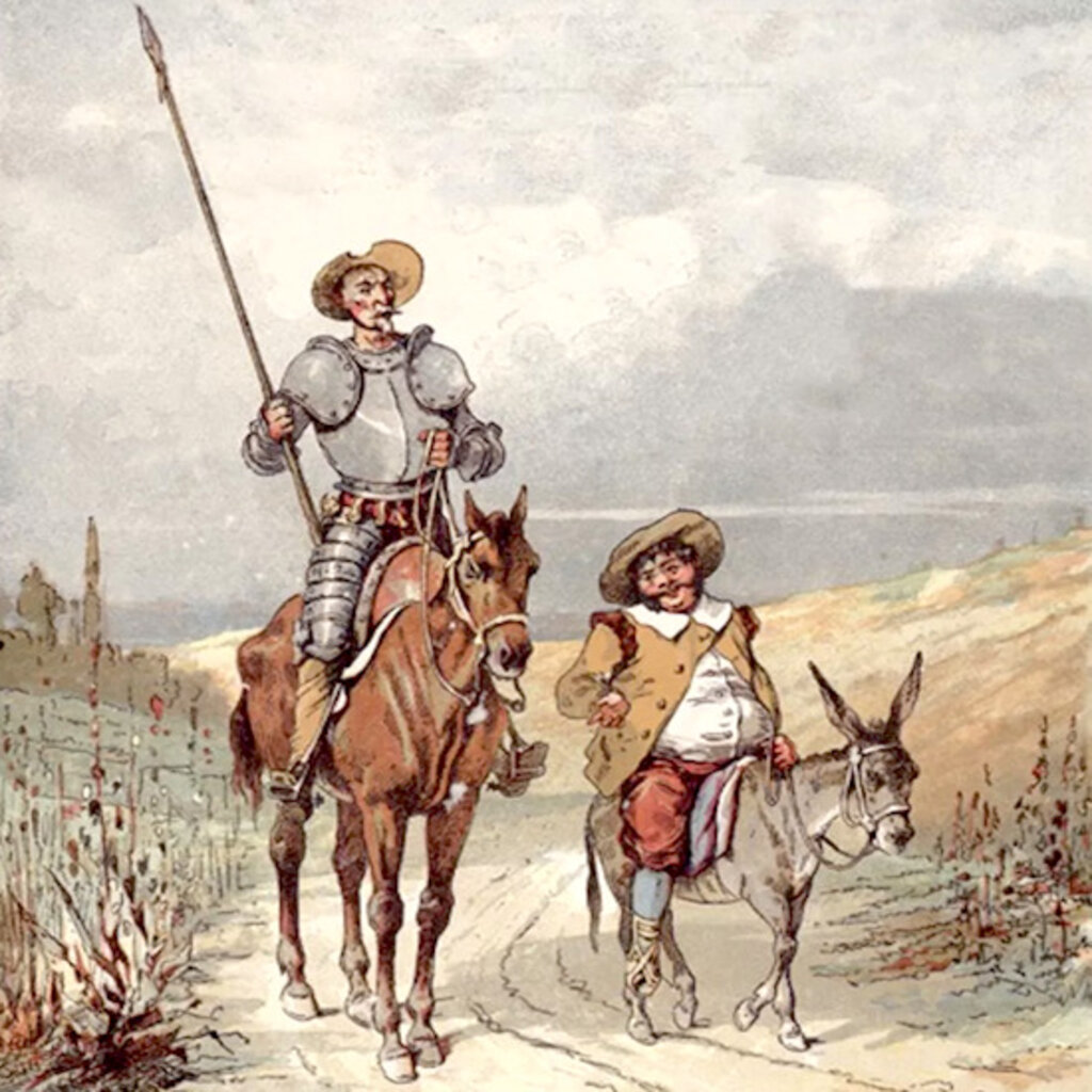 На среща с Дон Кихот и един домат