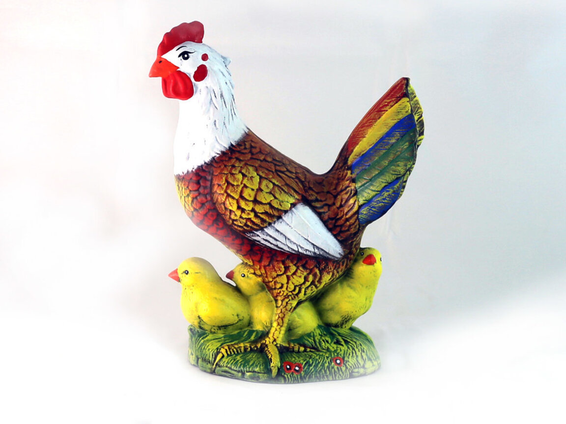 Кокошката, която снася шоколадови бонбони