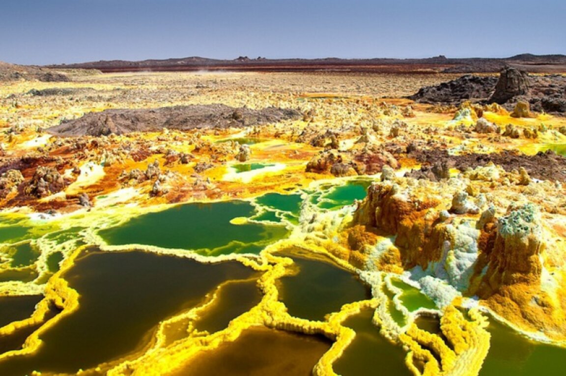 Страховитата пустиня Данакил