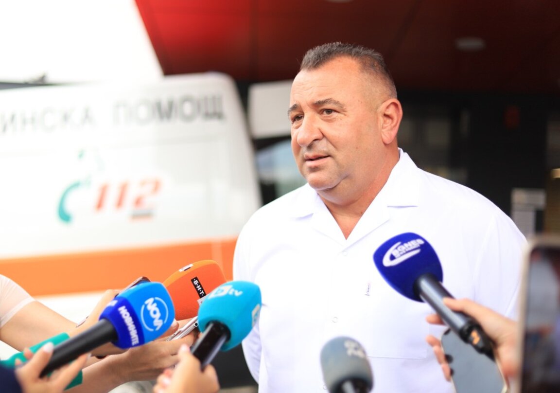 Д-р Валентин Димитров, директор на "Пирогов"