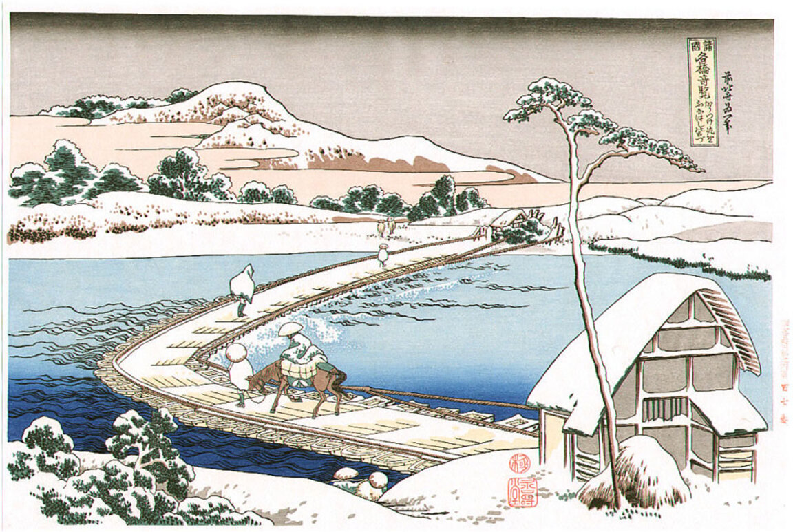 Укийо -е или как се създава изкуство върху плаващи картини?