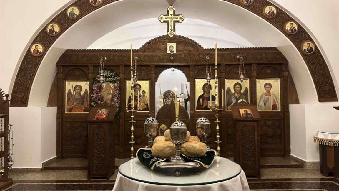 Бъдни вечер в храма “Рождество Христово” в Рилския манастир