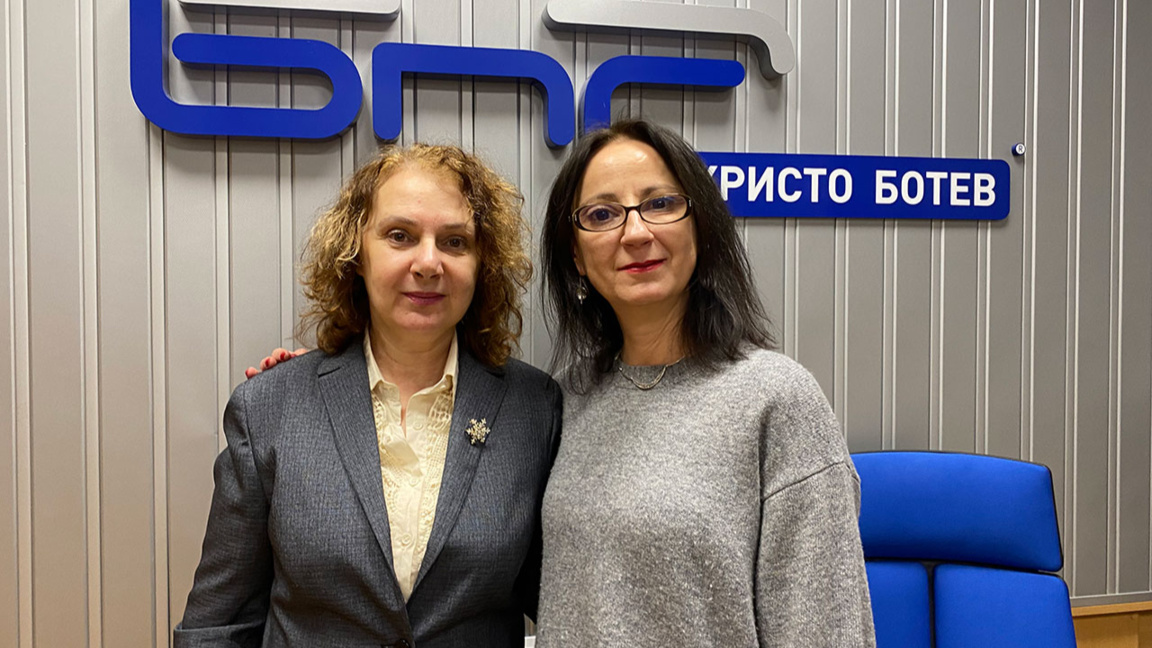 Гергана Хрисчева (вляво) и Милена Лекова