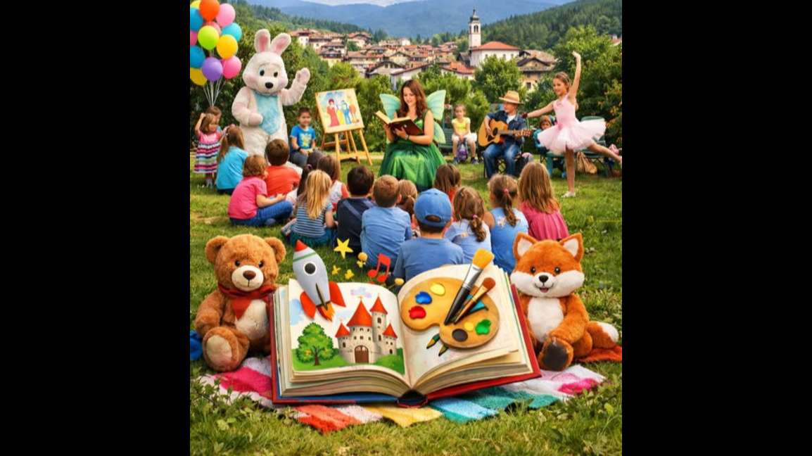 Седмица на детската книга и изкуствата за деца в община Белица на 27 април