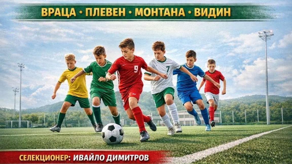 Враца посреща млади футболисти от Северозапада