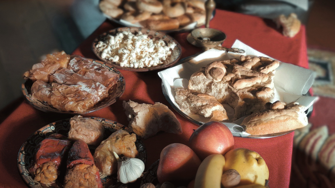 Трапезата на Бъдни вечер