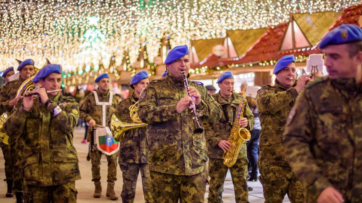 Благотворителен концерт на Военния духов оркестър на СКСО