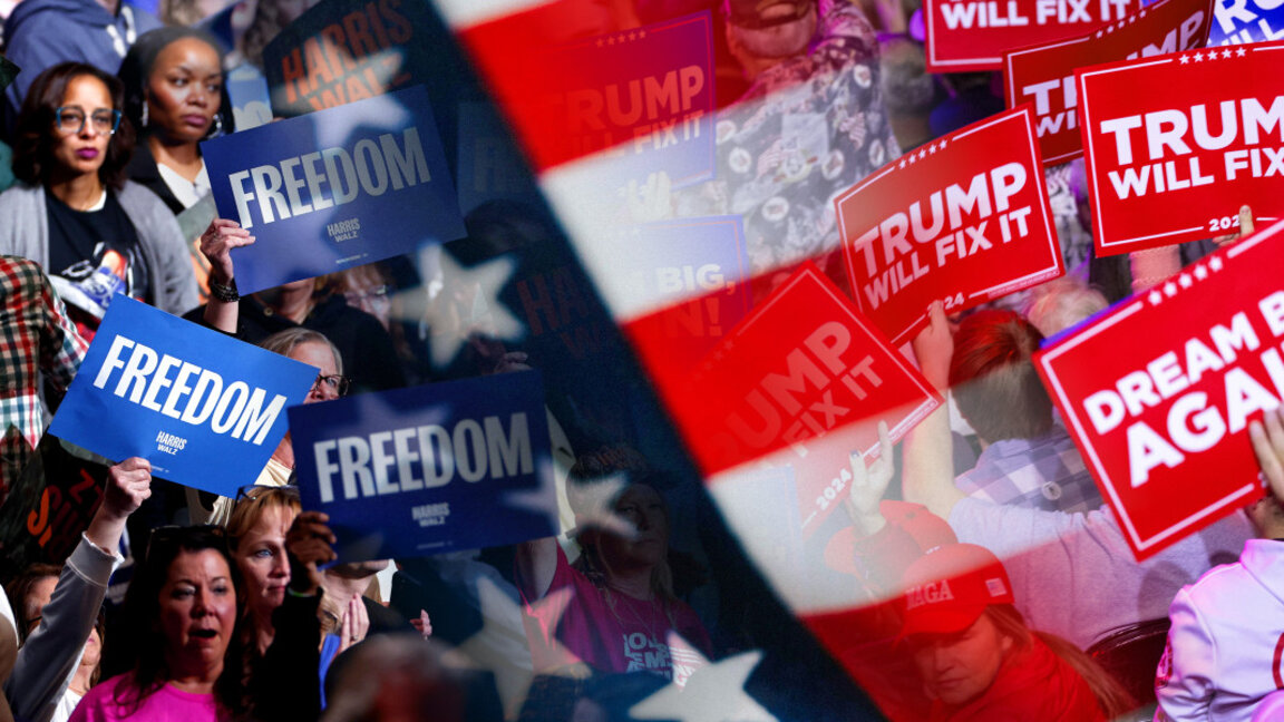 Битката за Белия дом: Тръмп води на Харис (Обновена)