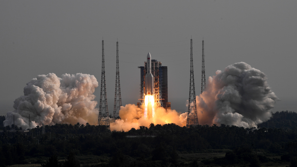 Китай тества успешно нова ракета за поле...