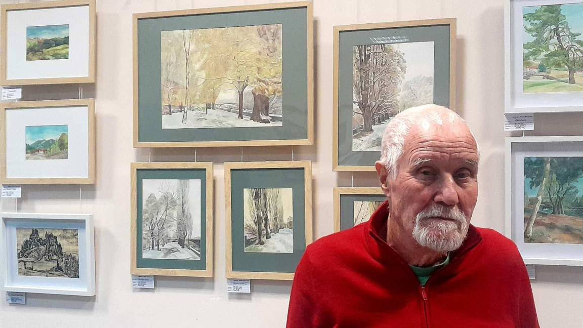 Изложба на Иван Василев в Културния цент...