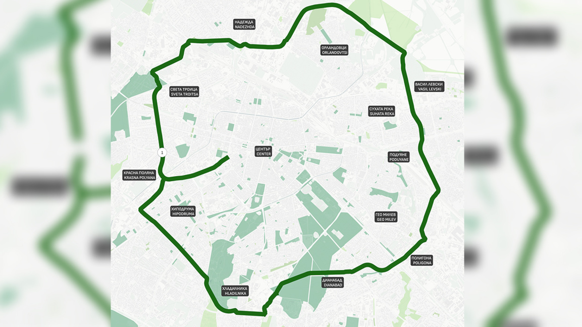 Изграждането на "Зеления ринг" на София ...