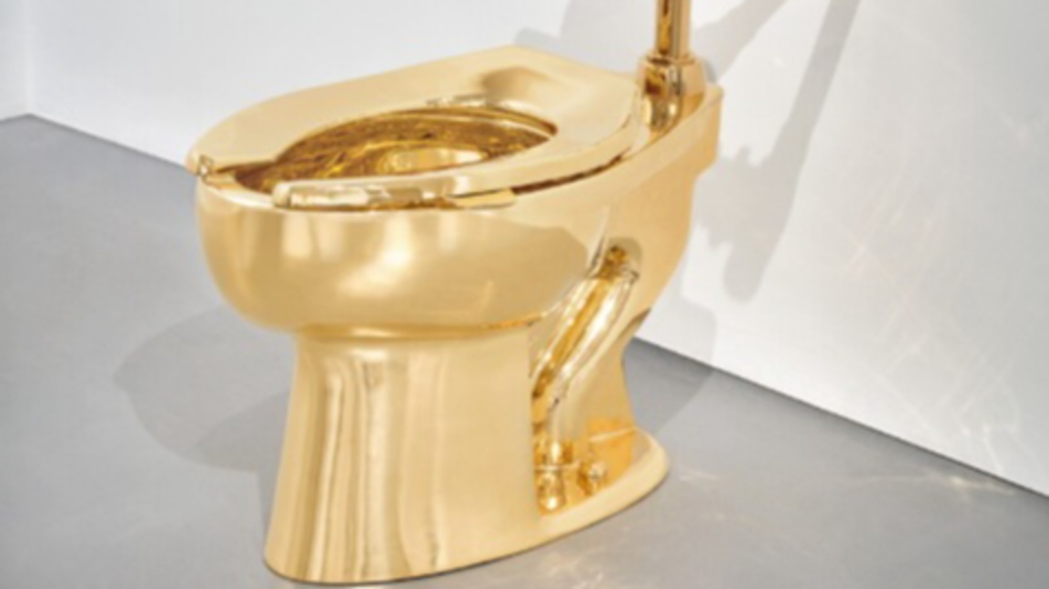 18 карата за $12 млн.  – златна тоалетна...